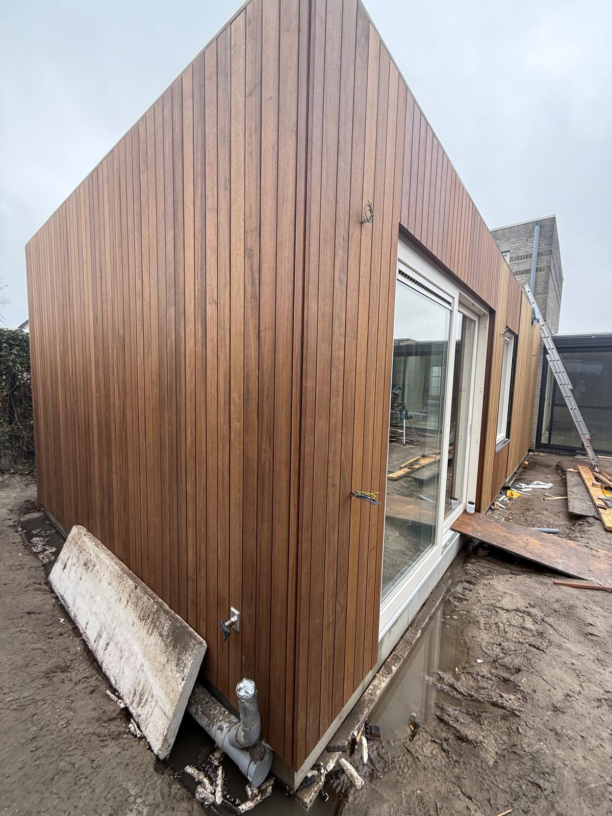 HSB Aanbouw gevelbekleding Eindhoven